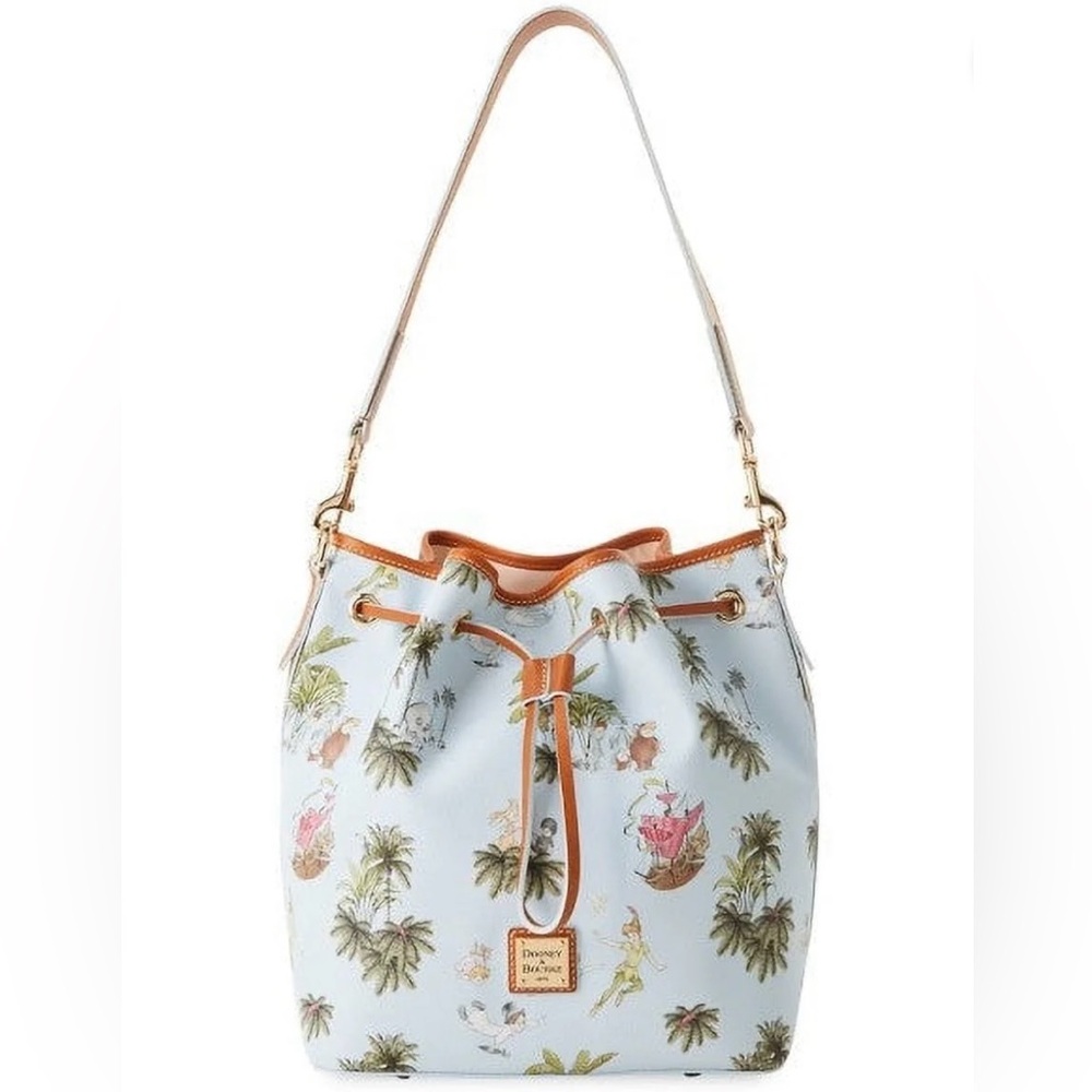 BRAND NEW with Tags Disney Parks Peter Pan Dooney & Bourke Drawstring Bag